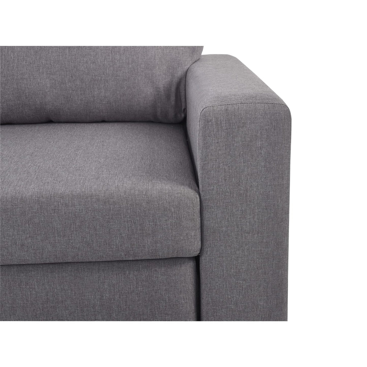 Linen Fabric Sofa Bed 224cm Wide - Angel
