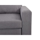Linen Fabric Sofa Bed 224cm Wide - Angel