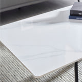 Marble Coffee Table Rectangular - Bradley