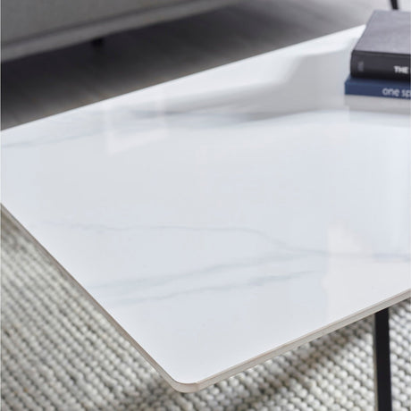 Marble Coffee Table Rectangular - Bradley