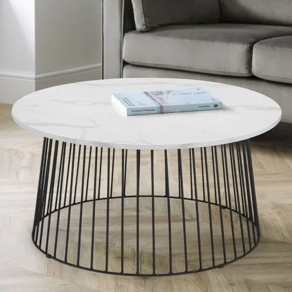 Marble Coffee Table Round - Broadway