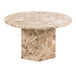 Marble Coffee Table 80cm Wide Round - Naxos
