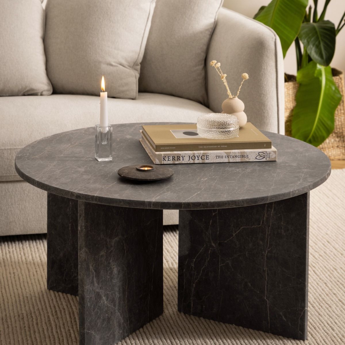 Marble Coffee Table Round - Vega