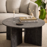 Marble Coffee Table Round - Vega