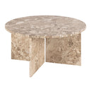 Marble Coffee Table Round - Vega