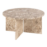 Marble Coffee Table Round - Vega