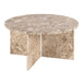 Marble Coffee Table 90cm Wide Round - Vega