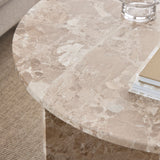 Marble Coffee Table Round - Vega