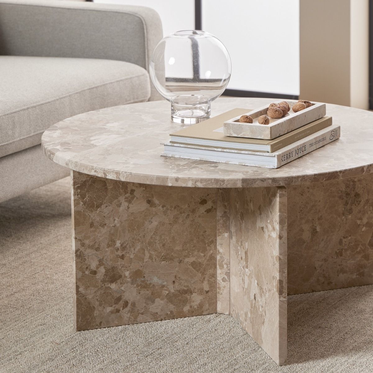 Marble Coffee Table Round - Vega