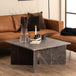 Marble Coffee Table 90cm Wide Square - Vega