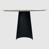 Marble Dining Table 120cm Wide Round - Rosemary