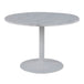 Marble Dining Table for 4 People Round With White Base - Tarifa