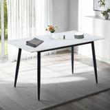 Marble Dining Table for 4 to 6 People - Fenton