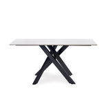 Marble Dining Table for 4 to 6 People Rectangular - Bradley
