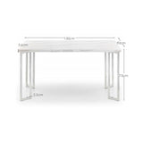 Marble Dining Table for 4 to 6 Seater - Positano