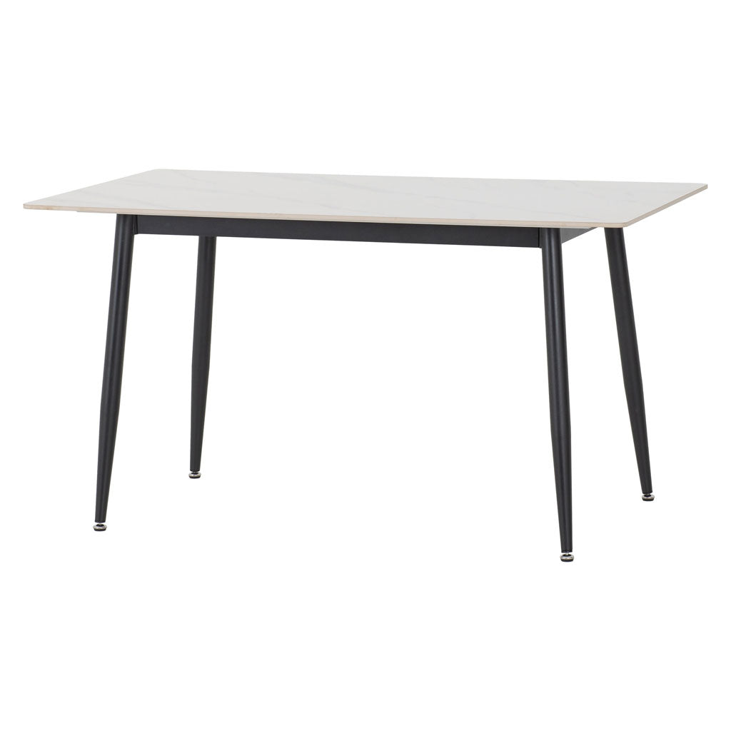 Marble Dining Table With 4 Dining Chairs - Fenton