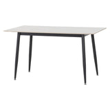 Marble Dining Table With 4 Dining Chairs - Fenton