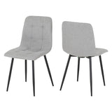 Marble Dining Table With 4 Dining Chairs - Fenton