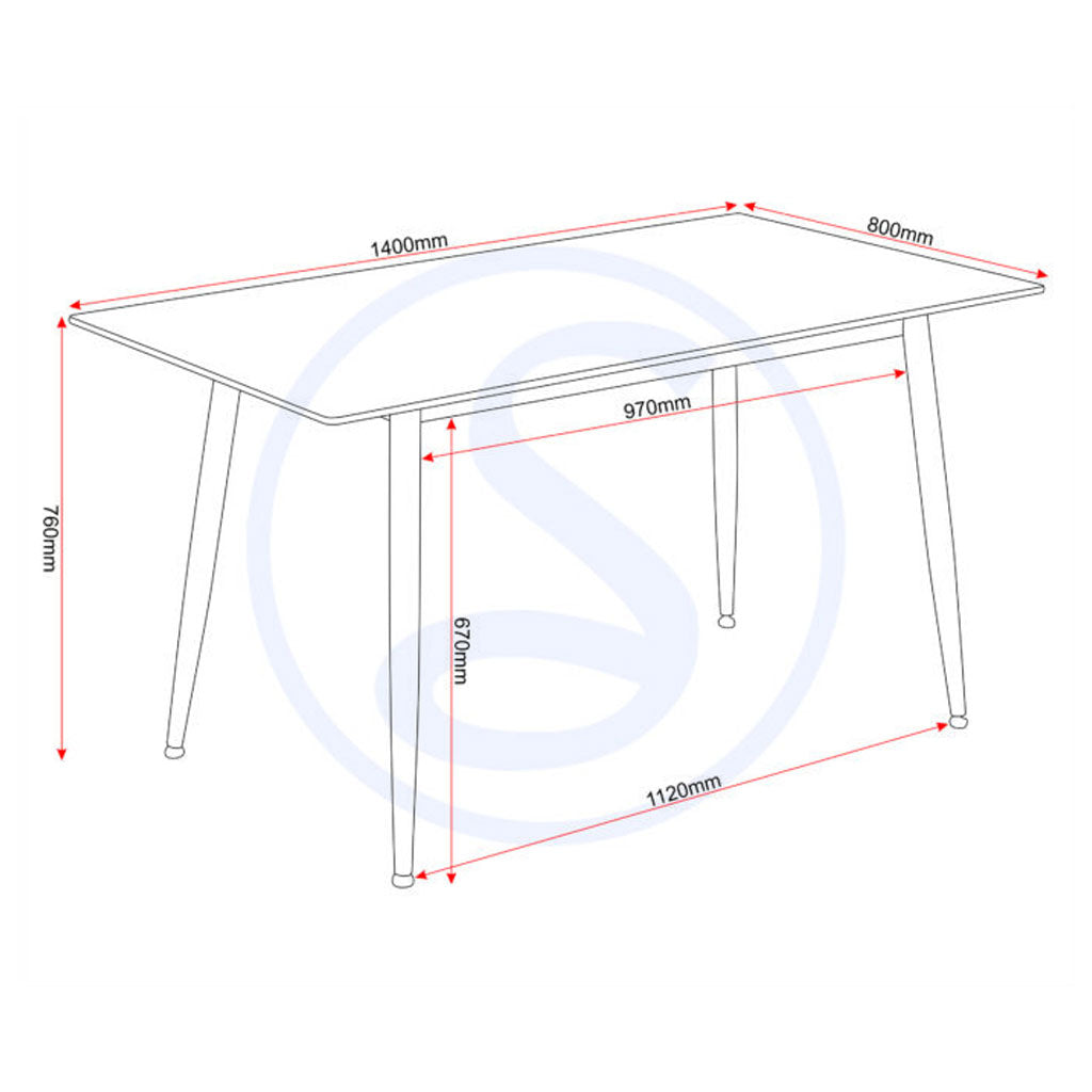Marble Dining Table With 6 Dining Chairs - Fenton