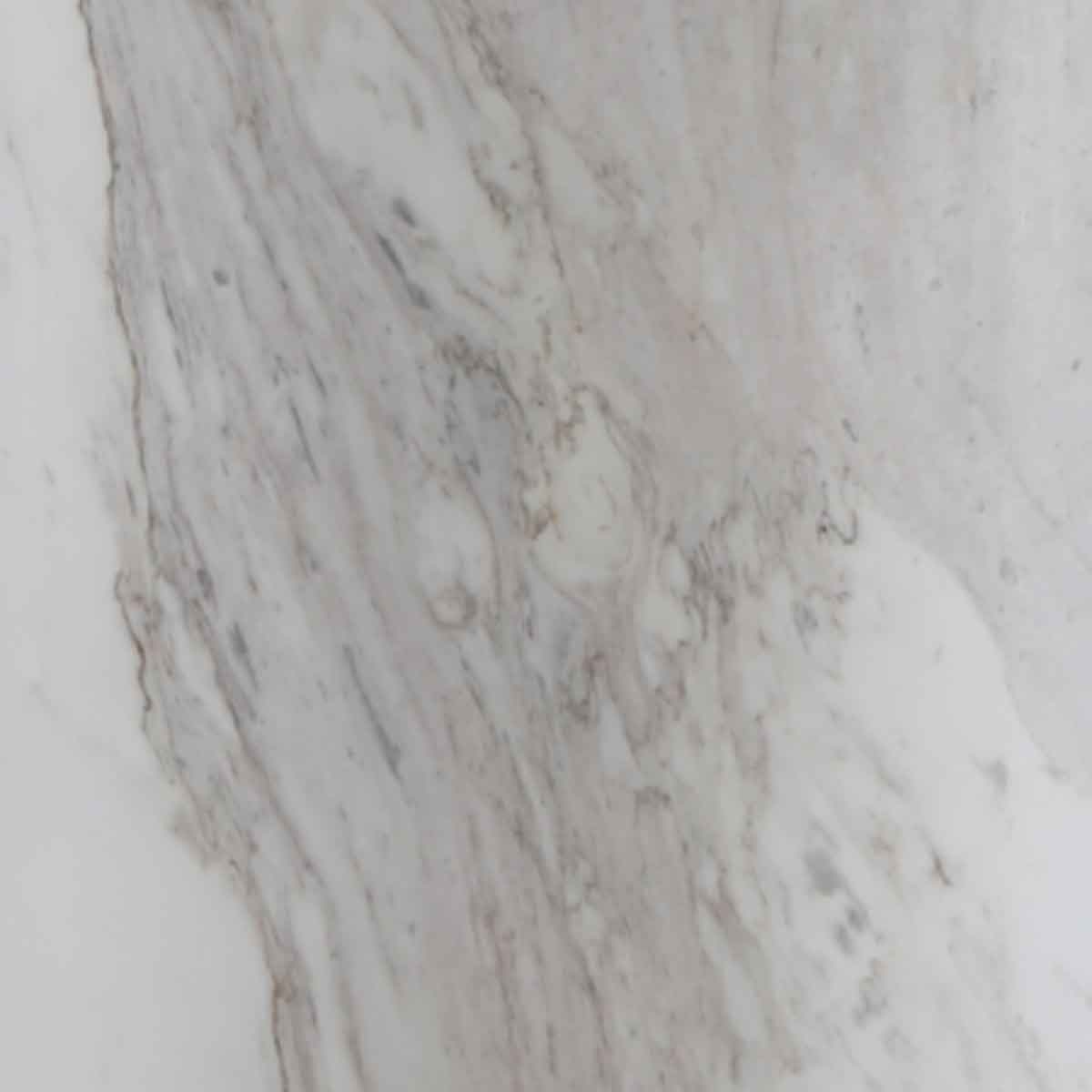 Marble Lamp Table 20cm Wide Round - Salt