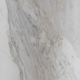 Marble Lamp Table 20cm Wide Round - Salt