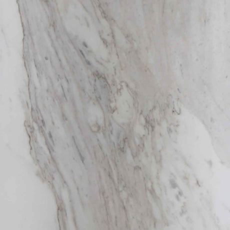 Marble Lamp Table 20cm Wide Round - Salt