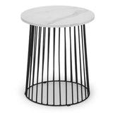 Marble Lamp Table Round - Broadway