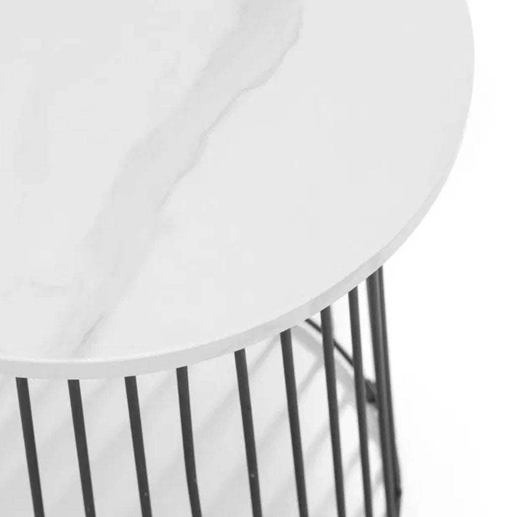 Marble Lamp Table Round - Broadway