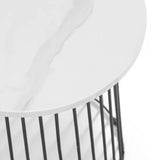 Marble Lamp Table Round - Broadway