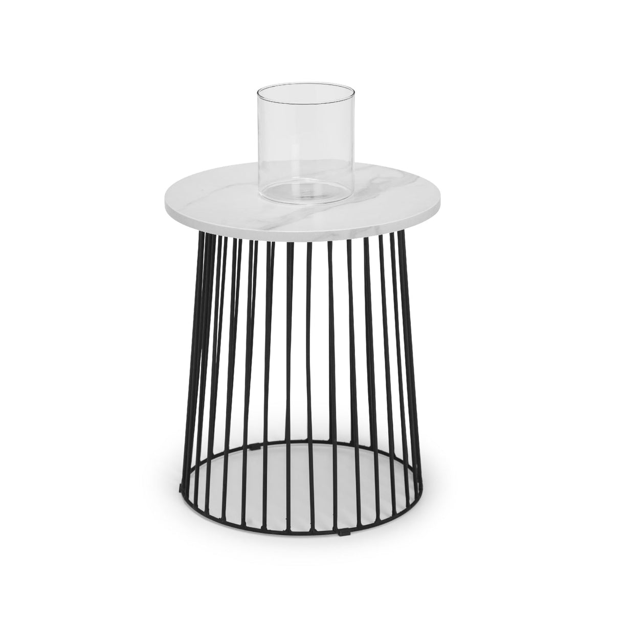 Marble Lamp Table Round - Broadway