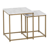 Marble Nest Of 2 Tables - Dallas