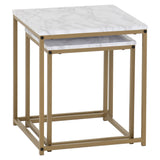 Marble Nest Of 2 Tables - Dallas