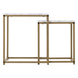 Marble Nest Of 2 Tables - Dallas