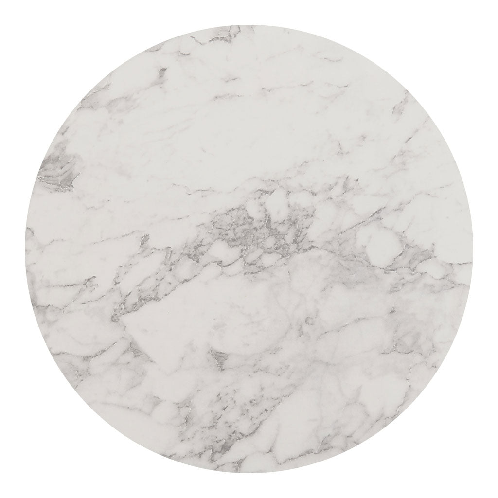 Marble Side Table Round - Dallas