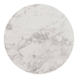 Marble Side Table Round - Dallas