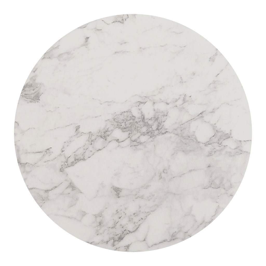 Marble Side Table Round - Dallas