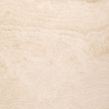 Marble Side Table Round With Matt Black Coated Steel Base - Prunus