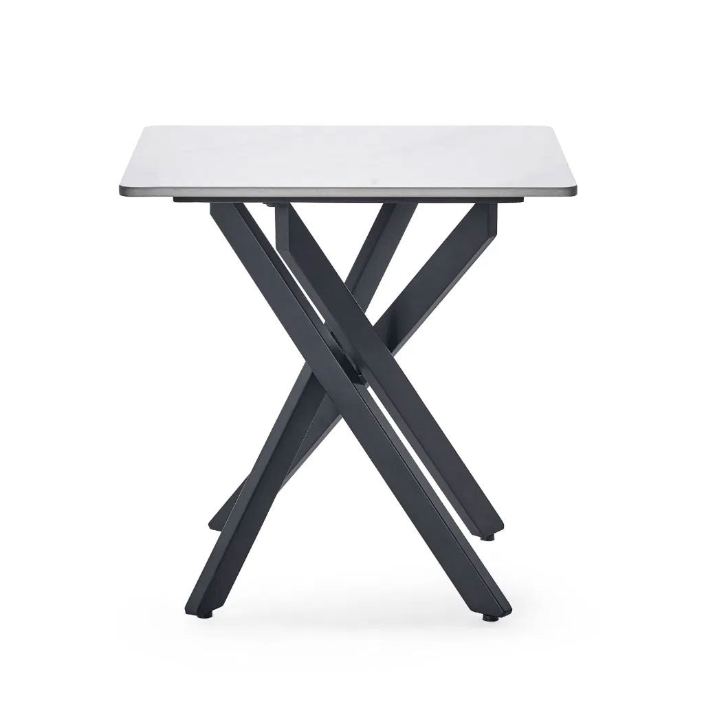 Marble Side Table Square - Bradley