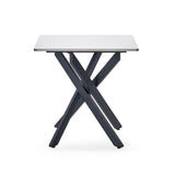Marble Side Table Square - Bradley