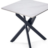 Marble Side Table Square - Bradley