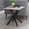 Marble Side Table Square - Bradley