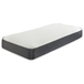 Memory Foam Single Mattress Grey Hessian Border - Bristol