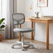 Mesh Fabric Home And Office Chair 43cm Wide Without Arms - Velmora