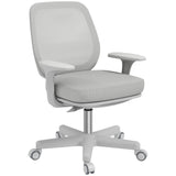 Mesh Fabric Home And Office Chair 55cm Wide - Velmora