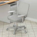 Mesh Fabric Home And Office Chair 55cm Wide - Velmora