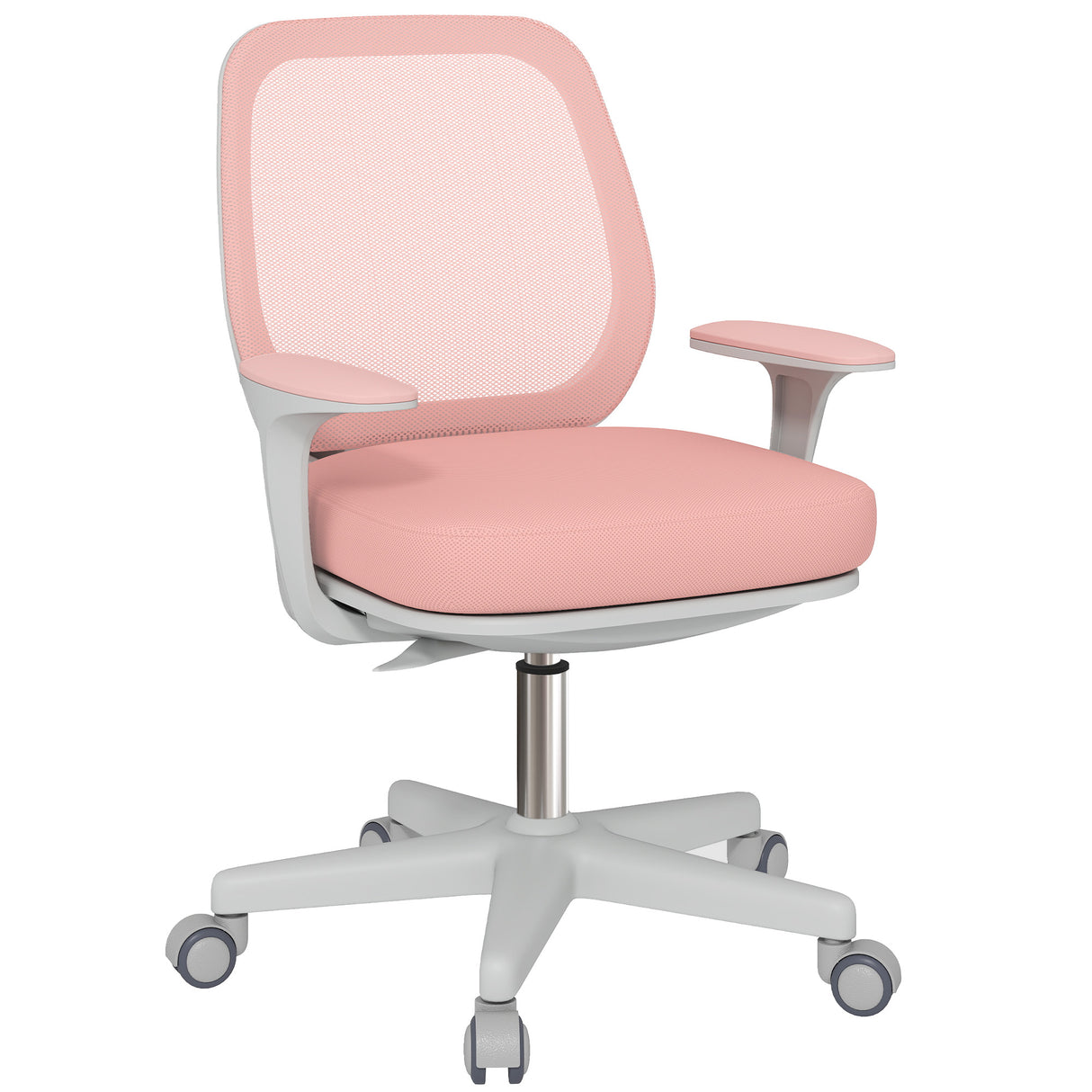 Mesh Fabric Home And Office Chair 55cm Wide - Velmora