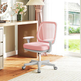 Mesh Fabric Home And Office Chair 55cm Wide - Velmora