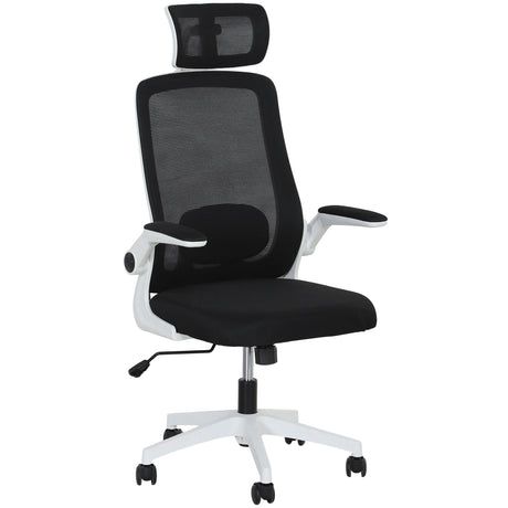 Mesh Fabric Home And Office Chair 62cm Wide - Velmora