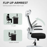 Mesh Fabric Home And Office Chair 62cm Wide - Velmora
