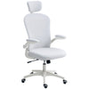 Mesh Fabric Home And Office Chair 62cm Wide With Headrest - Velmora